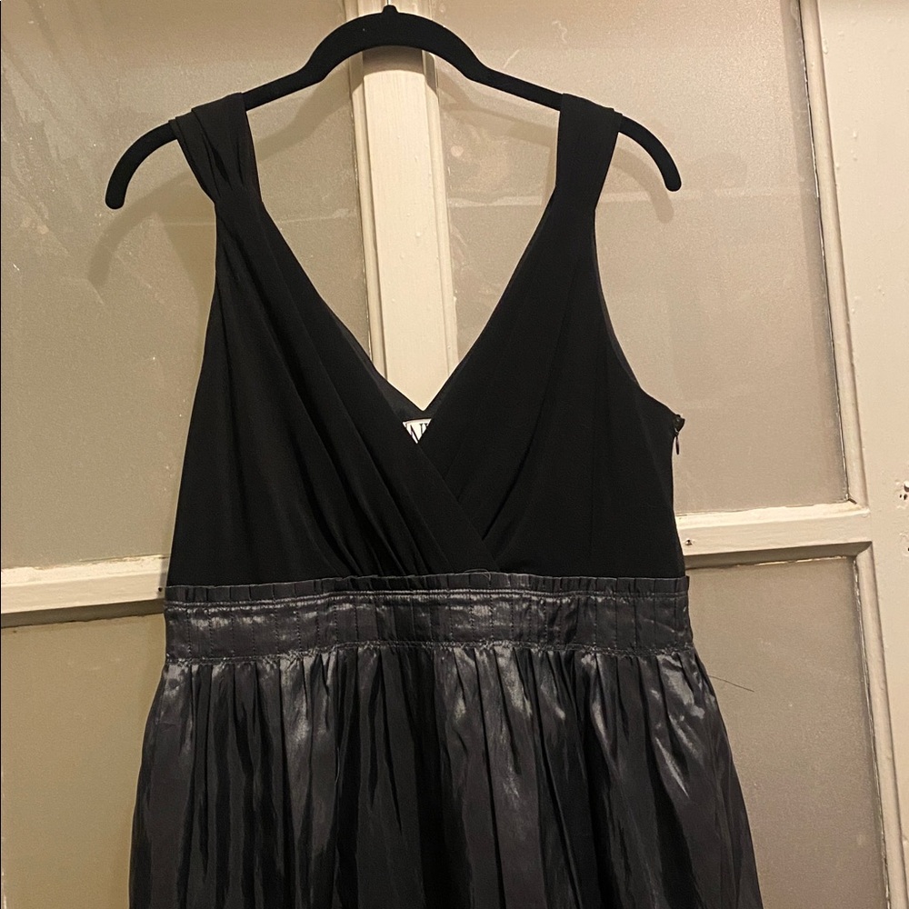 Elegant Black and Gray Dress